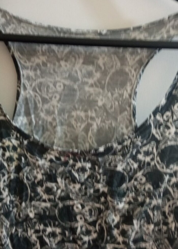 Askılı tişört penye etiketi kesmiştim rahatsız ettiği için  - Görsel 2