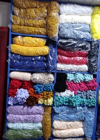 Alize puffy bir pakette 5 tane var 350 TL ilmekli iplikler - Görsel 3