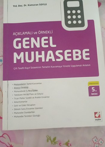 Açıklamalı ve Örnekli Genel Muhasebe Kitabı