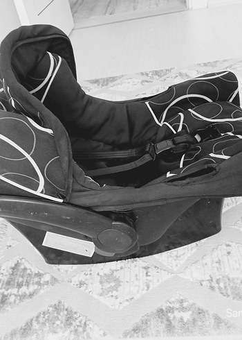 Siyah Gri Desenli Bebek Oto Koltuğu - Görsel 2