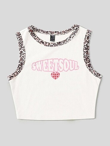 Shein Halter Yaka Fitilli Crop