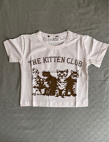 The Kitten Club Baby Tee / Crop / Tshirt