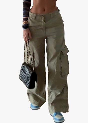 Urban Outfitters Y2k Vintage Streetwear Kargo Pantolon