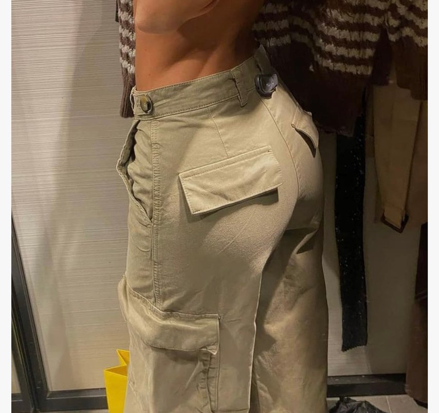 y2k vintage streetwear kargo pantolon — görsel 5/9