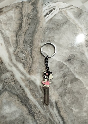 Pembe Kadın Anahtarlık kadın anahtarlık figür