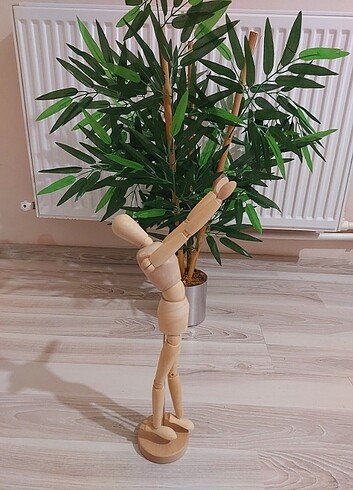 Beden Renk ikea ahsap adam kukla dekor süs