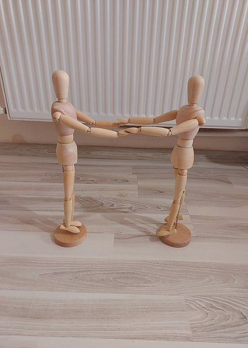 Beden camel Renk Ahşap adan dekor ikea süs figür oda salon ev çöp adam takı altın