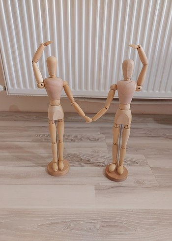 Ikea Ahsap ikea figür kukla dekor maket adam ikea süs oda dekor ev