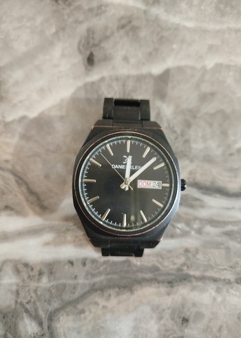 Siyah Daniel Klein Erkek Saat siyah saat çelik saat analog - Görsel 4