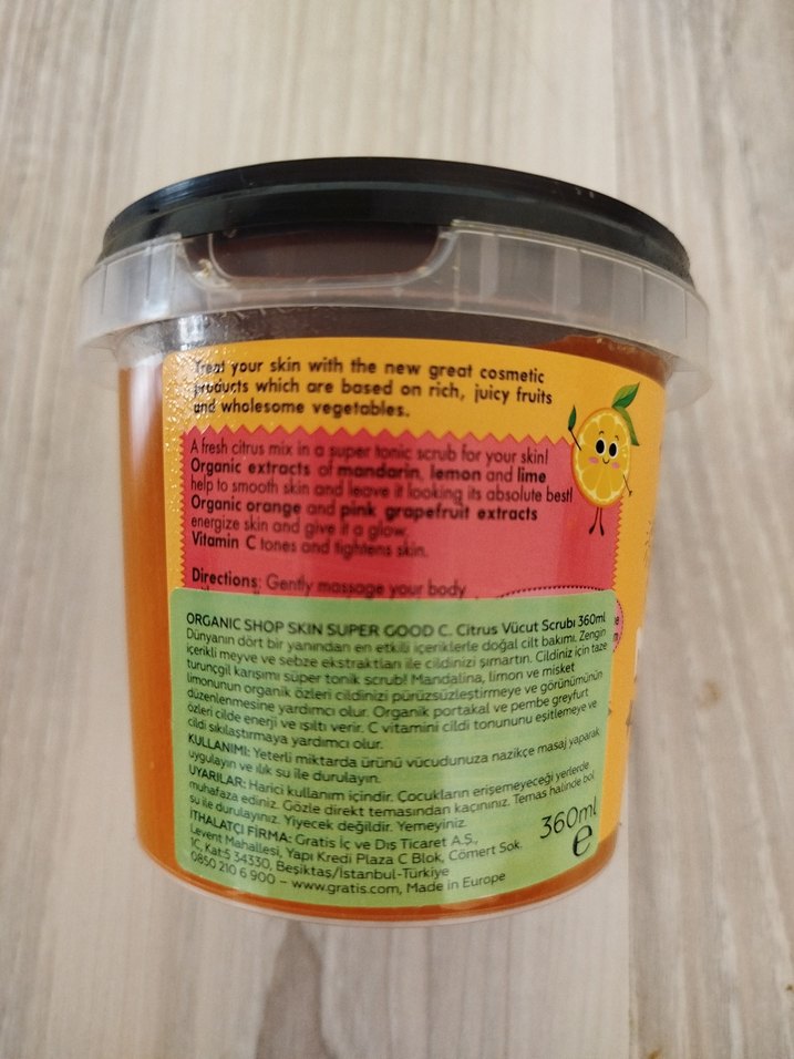 C Vitamini İçeren Doğal Vücut Peelingi - Görsel 5