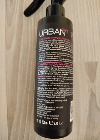 Urban Style Saç Spreyi Bayan keratin sprey saç bayan - Görsel 2