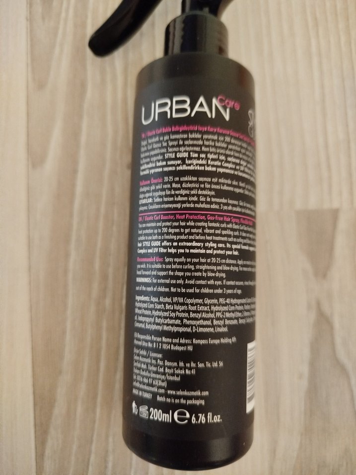 Urban Style Saç Spreyi Bayan keratin sprey saç bayan - Görsel 2