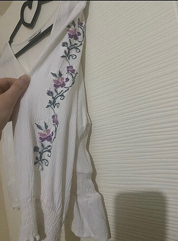 LC Waikiki Şile bezi bluz günlük kullanım