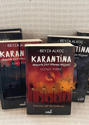 Beyza Alkoç'tan Karantina Serisi Romanları