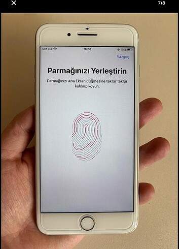 iPhone 7 plus 128 GB Türkiye cihazı 