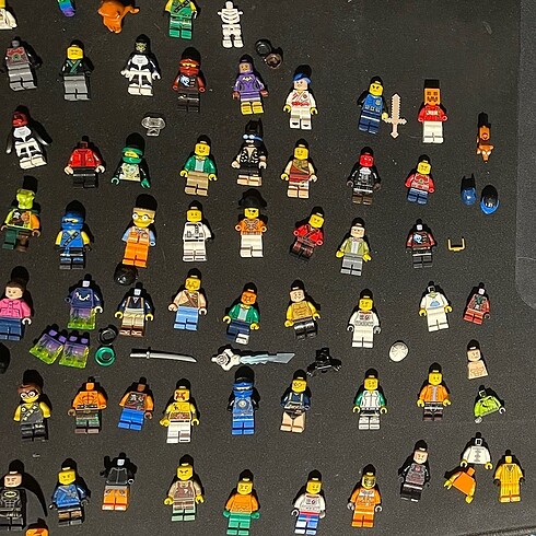 Beden Renk Lego Oyuncak Figürler
