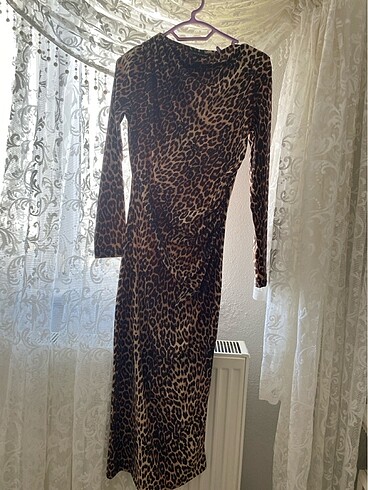 Leopar elbise