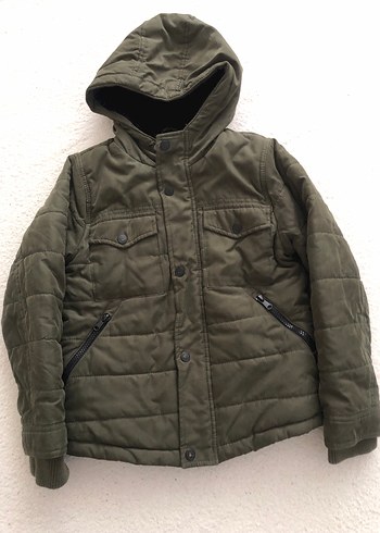 LC Waikiki LCW Kapüşonlu Erkek Çocuk Mont