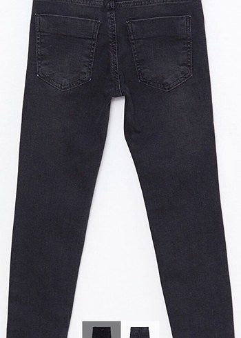 LCW Kids Siyah Erkek Çocuk Denim Pantolon