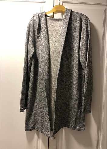 Unisex kapşonlu hırka
