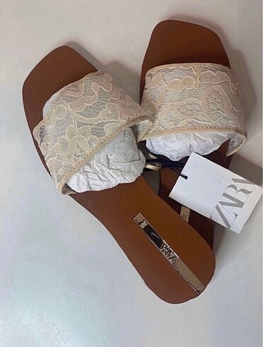 Zara Dantelli Terlik