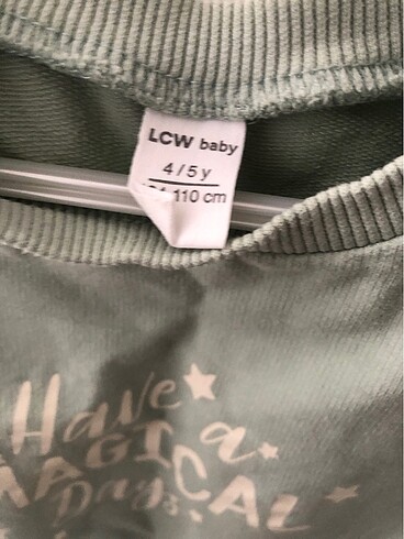 4 Yaş Beden Lcw Kız Çocuk Sweatshirt