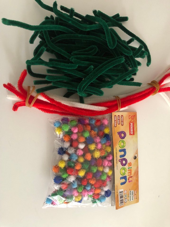 El yapımı Yılbaşı Ağacı Dekoru - Görsel 2