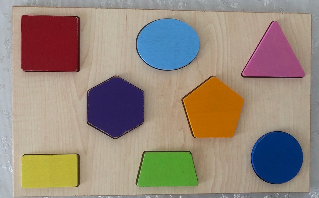 Çocuklar için Renkli Ahşap Puzzle Seti - Görsel 2