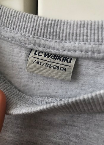 Gri Baskılı Erkek Çocuk Sweatshirt - Görsel 5