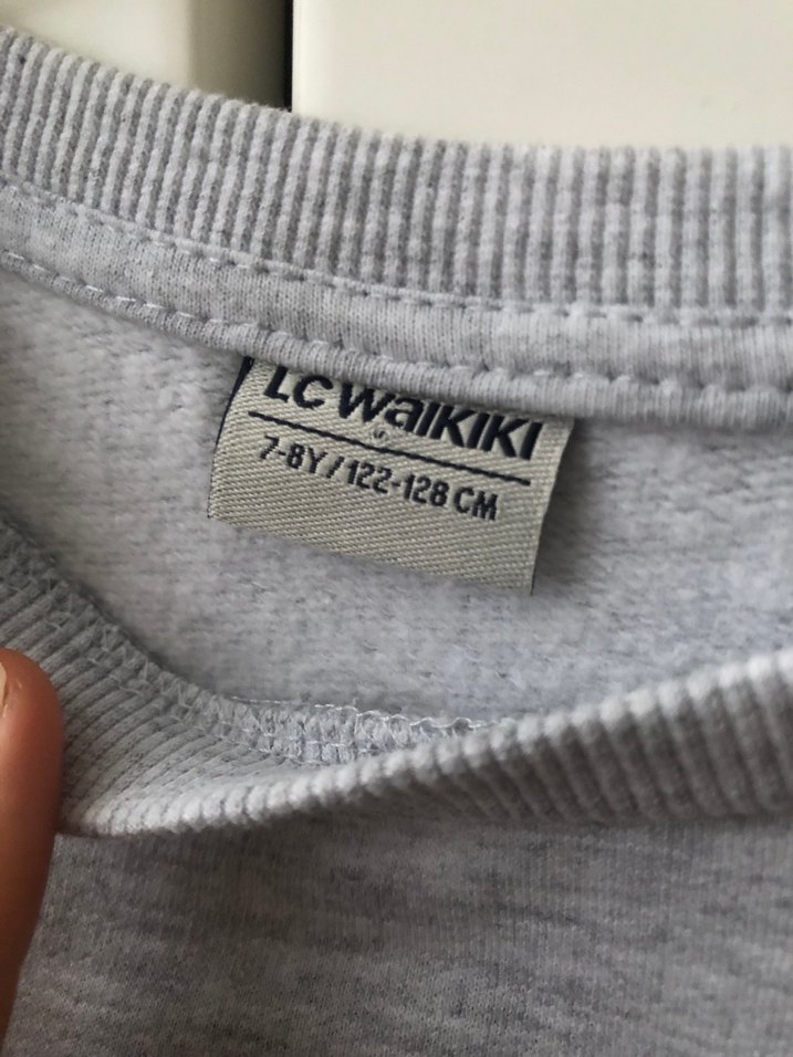 Gri Baskılı Erkek Çocuk Sweatshirt - Görsel 5