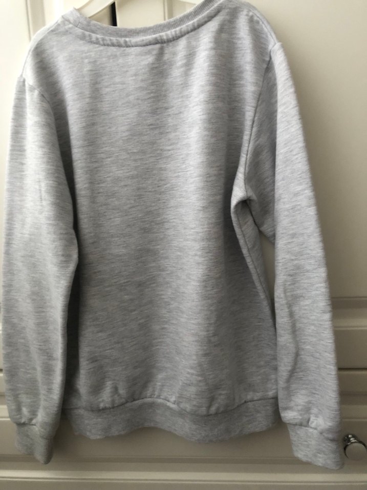 Gri Baskılı Erkek Çocuk Sweatshirt - Görsel 3