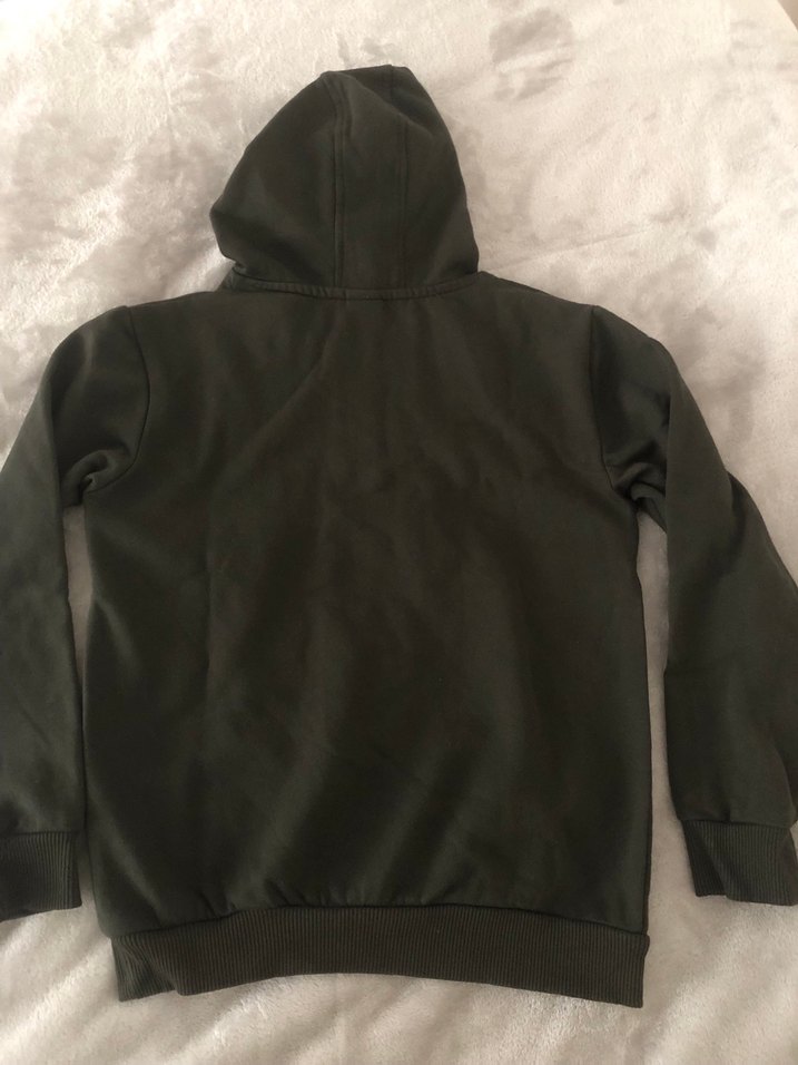 Erkek Kapüşonlu Fermuarlı Sweatshirt - Görsel 4