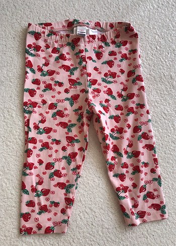 LC Waikiki Ayıcık Baskılı Tayt ve çilek desen tayt