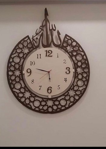 Beden Diger Siyah Duvar Saati