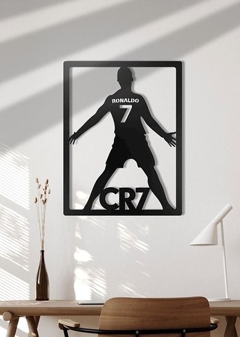 Ronaldo CR7 Siyahd uvar Rozeti