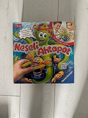 Kutu Oyunu-Neşeli Ahtapot