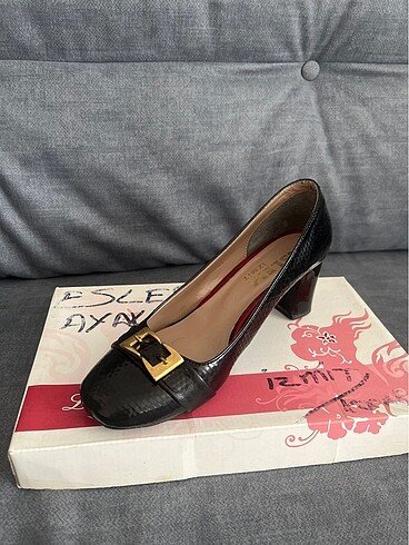 Diğer 38 numara vintage topuklu ayakkabı