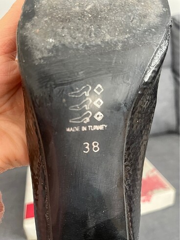 38 Beden siyah Renk 38 numara vintage topuklu ayakkabı