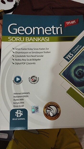 Bilgi sarmal tyt ayt geometri soru Bankası
