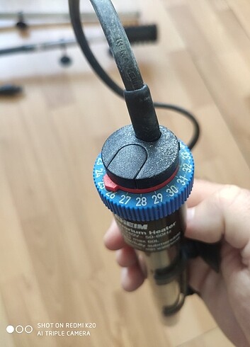 Eheim 3612 model 50 watt Ayarlanabilir Akvaryum Isıtıcısı 