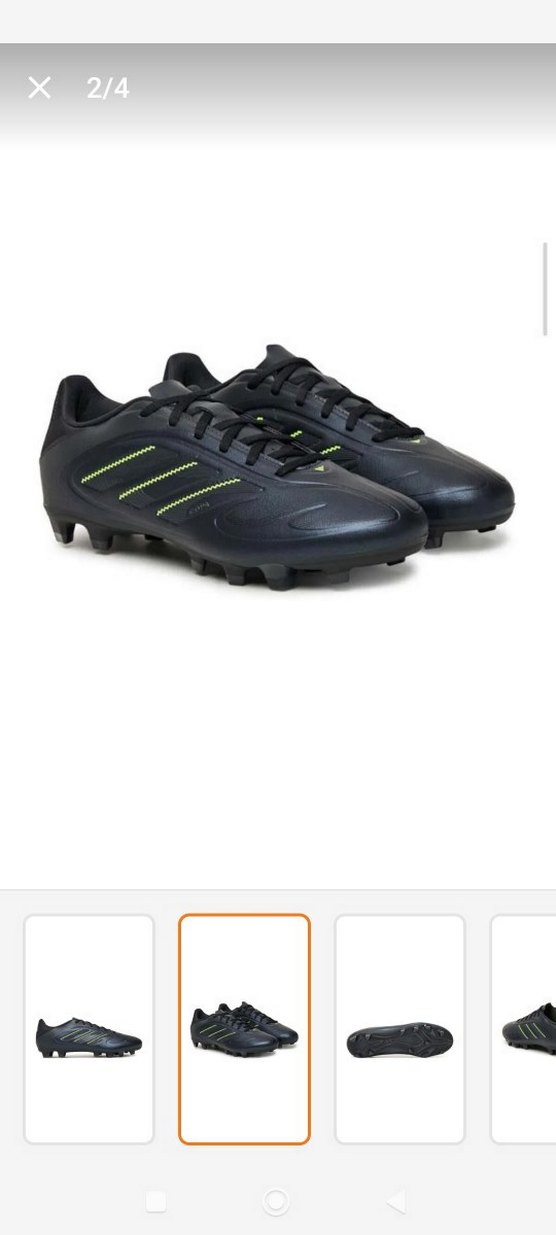 Adidas lacivert Neon Yeşil Futbol Ayakkabısı — görsel 6/7