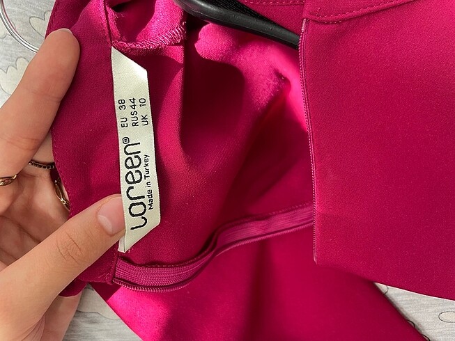 38 Beden Şeker pembe abiye ????