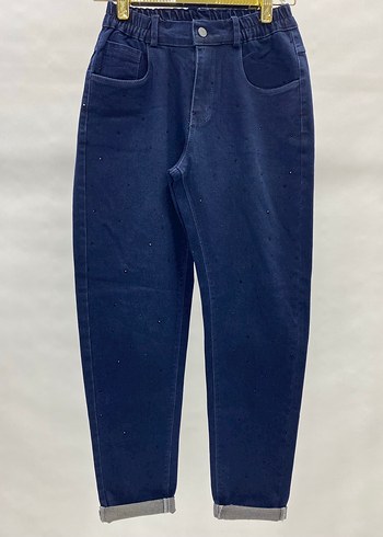 306-04 serpme taşlı pantolon