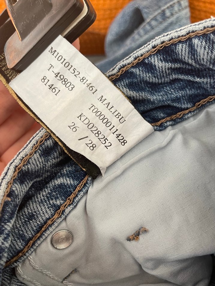 Geniş Kesim Midi Boy Malibu Mavi Denim Kadın Jean - Görsel 5