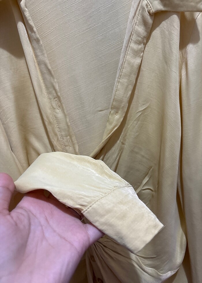 Sarı gömlek - Görsel 5