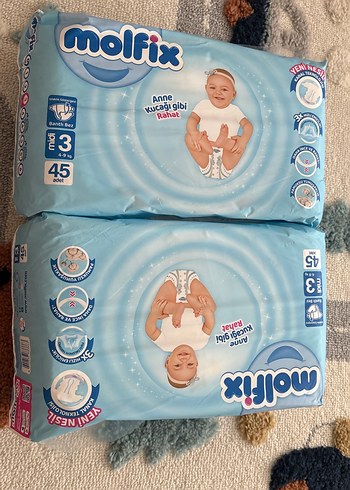 Molfix 3 Beden: 4-9 kg