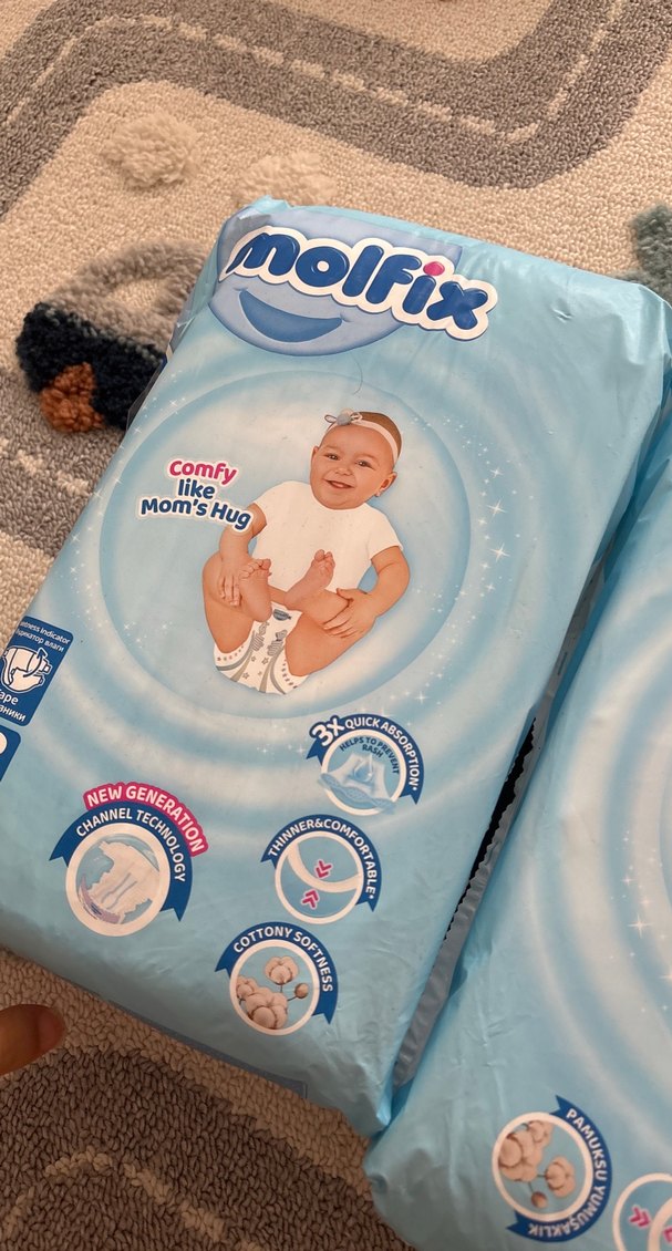 Molfix 3 Numara Bebek Bezi 45 Adet - Görsel 3