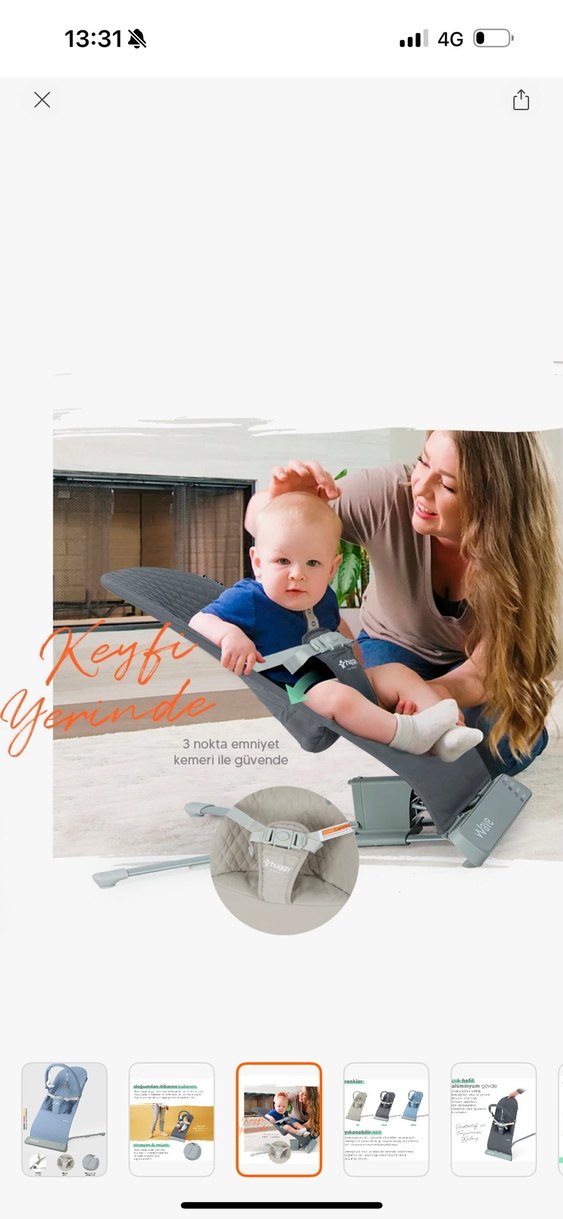 Mavi Bebek anakucağı - Görsel 2