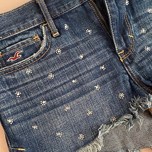 s Beden lacivert Renk HOLLISTER MİNİ ŞORT