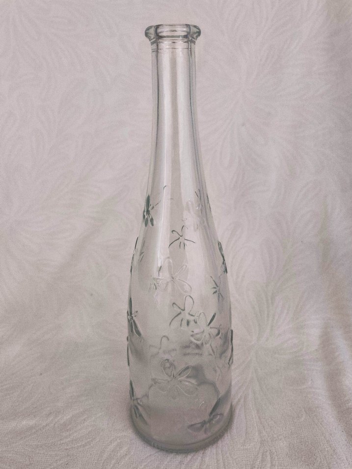 Mavi ve Şeffaf Renkli Vazo Seti - Görsel 2